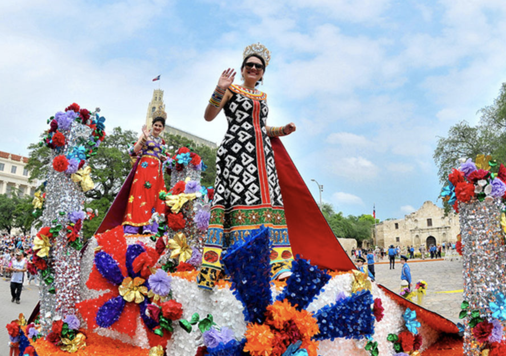 Battle of the Flowers Parade TTU San Antonio